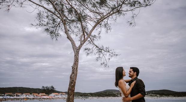 Ensaios de |Ensaio Casal RJ-Carol e Ivan-Praia das Conchas|
