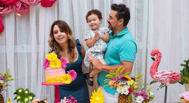 Família de Aniversário Juliana