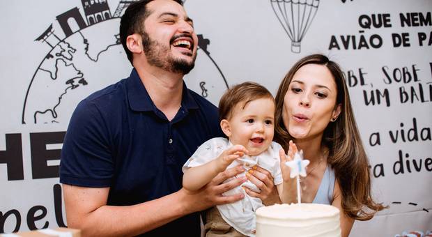 Família de 1º aninho do Theodoro