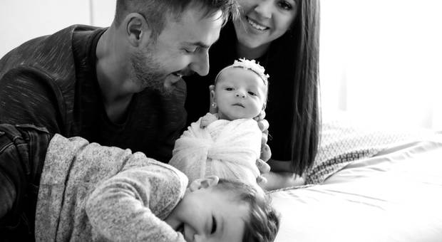 Newborn de Antônia Flor, 12 dias