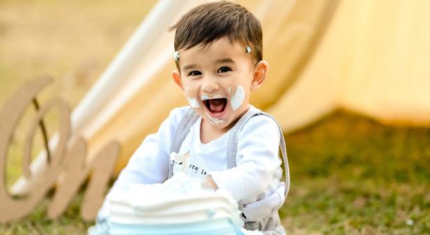 Ensaio de Smash do Benício - 1 aninho