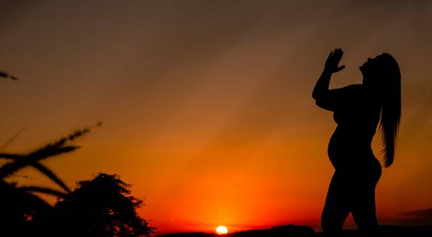 Ensaio Gestante de A espera de Cloe