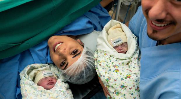 Nascimentos de Nascimento da Mariana e da Melissa