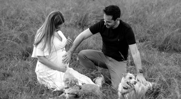 Ensaio Gestante de Doce espera