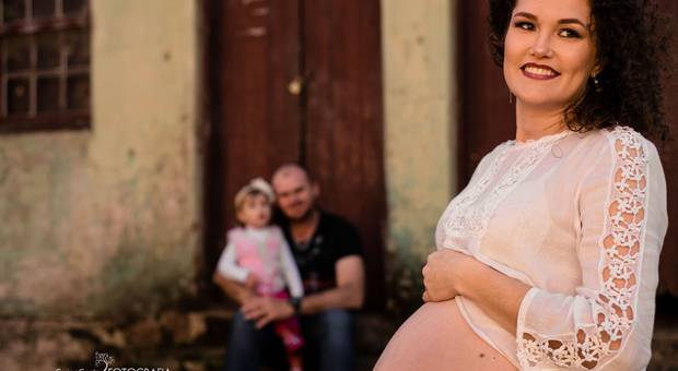 Ensaio Gestante de Carmini 