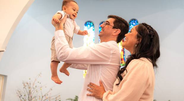 Batizado de Batismo do Luan