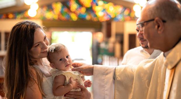 Batizado de Batismo da Tereza