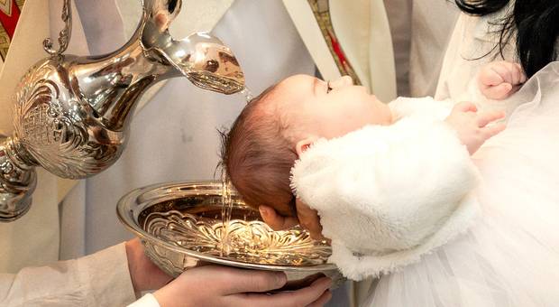 Batizado de Batismo da Manu