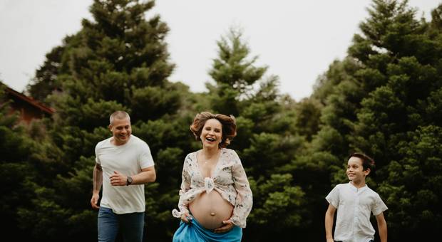 Ensaio Gestante de Doce espera