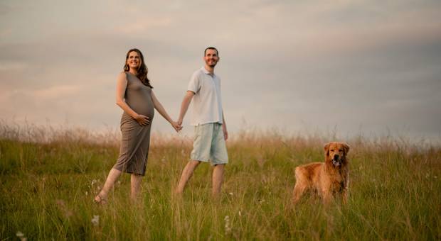 Ensaio Gestante de A doce espera da Mariana