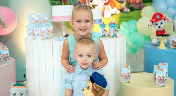 Aniversário Infantil de Conrado 2 e Aurora 5 anos