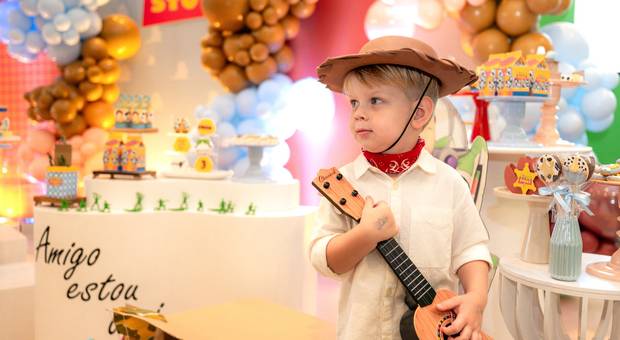 Aniversário Infantil de Fred, 3 anos