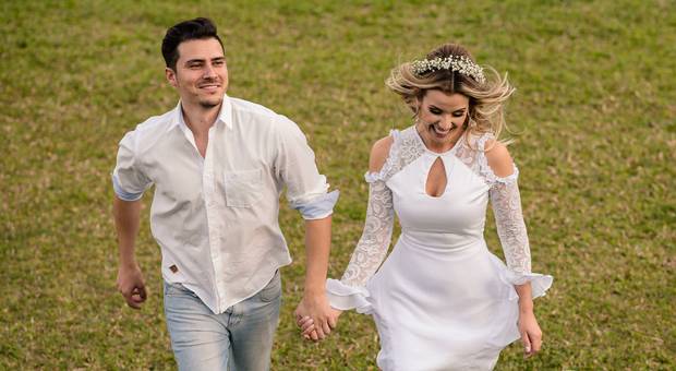 Família de Caroline e Andrey
