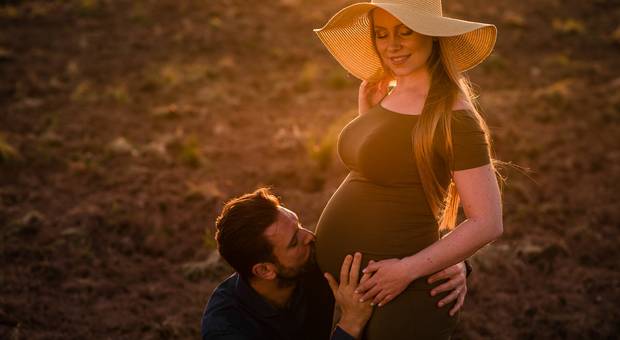 Ensaio Gestante de Ana Júlia+Lizandro+Benício