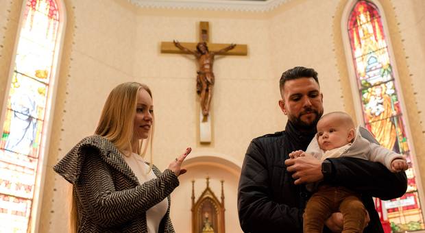 Família de Batizado do Benício