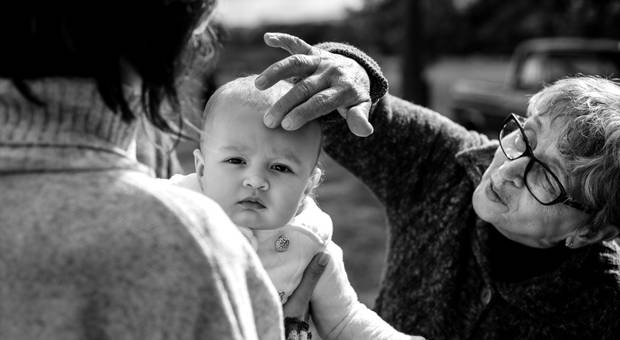 Família de Batizado Bela