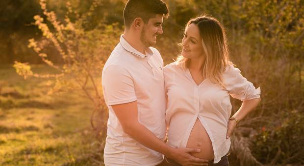 Ensaio Gestante de Aline & Rafael grávidos
