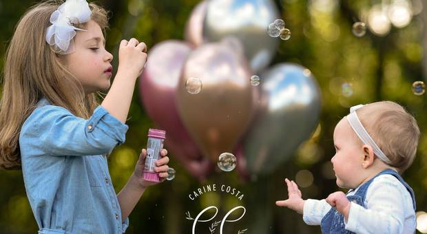 Família de Manas Júlia e Gabi