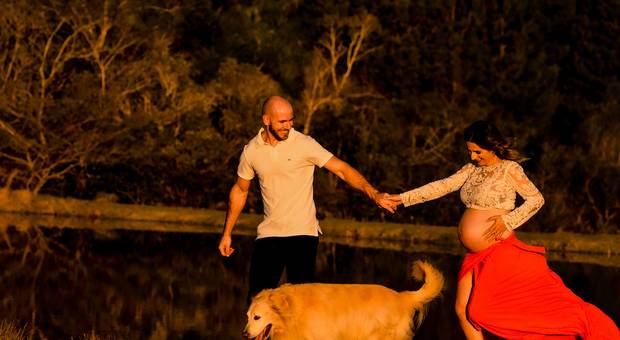 Ensaio Gestante de Esperando o Be