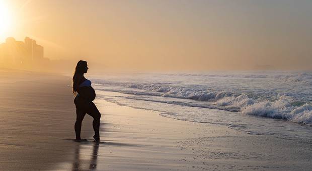 Gestante de Ensaio Gestante da Caroline