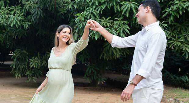 Gestante de Ensaio Gestante da Chantala