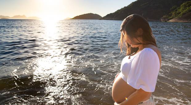 Gestante de Ensaio Gestante da Yanna