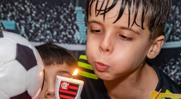 Infantil e Família de Festa do Mateus - 7 anos