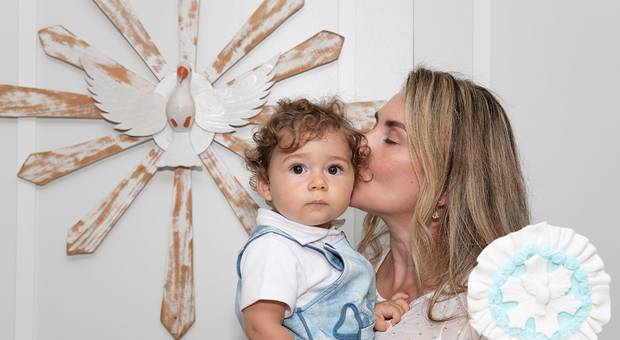 Infantil e Família de Batizado do Vitor