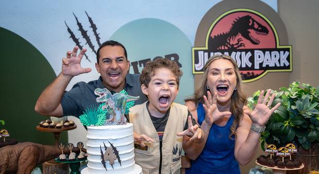 Infantil e Família de Uma Festa Jurassic Park Inesquecível