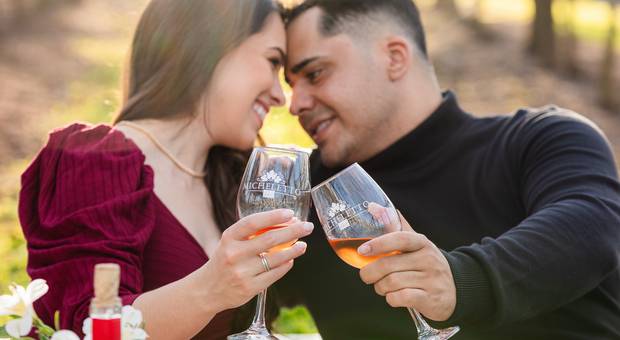 Ensaios de Cris e Paulo Ensaio Pré-Wedding em Louveira | Destination Wedding no Campo