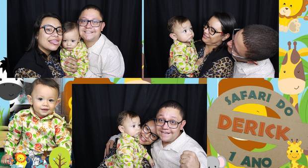 Totem/Cabine de Derick 1 aninho Cabine de Foto