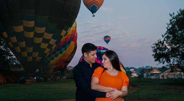 Ensaios de Thaís e Artur Pré Wedding
