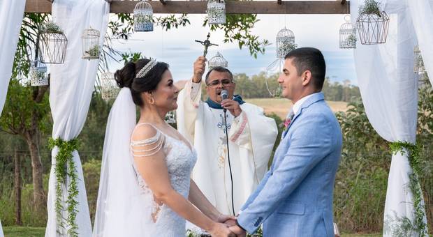 cerimônia de Alessandra & Túlio