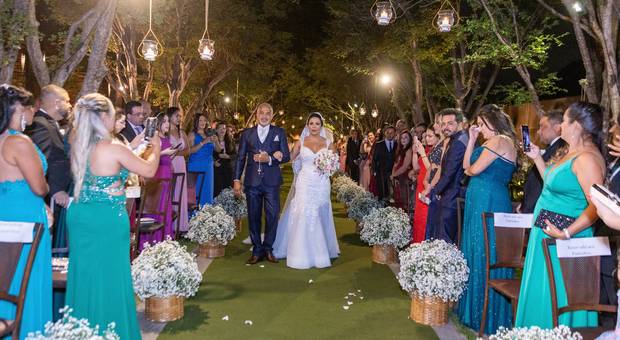 cerimônia de Virmaria &  Nilber