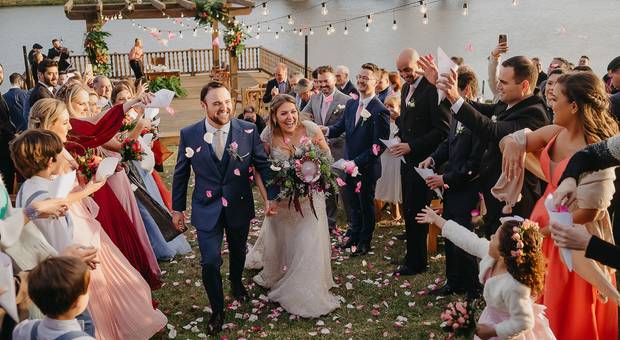 Casamento de Casamento na serra gaúcha | Bruna e Dárlon