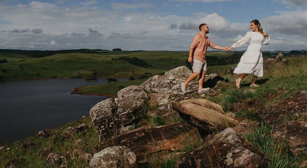 Pré Casamento de Ensaio pré casamento no Tedesco Eco Park | Gabriela e Vitor