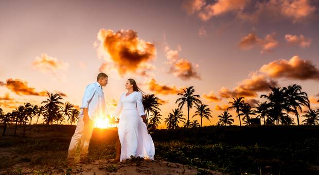 Casal de Cris e Genisson 