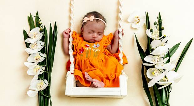 Newborn de Maria Liz 20 dias