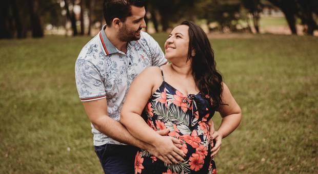 Gestantes de Milena e Diego