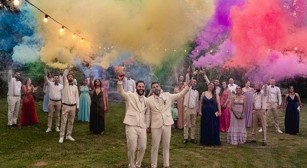 Foto de Casamento na cachoeira do Calaboca em São João del Rei, Minas Gerais | Wallacy & Pierique