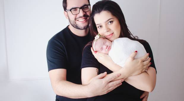 Newborn de Primeiros dias da Aurora