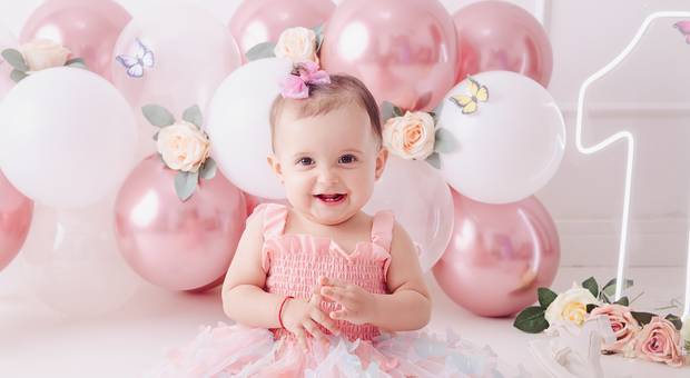 Smash The Cake  de Luiza 1 ano