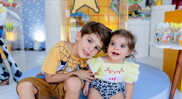 Festa Infantil de Maria Fernanda 1 ano e Antônio Pedro 5 anos