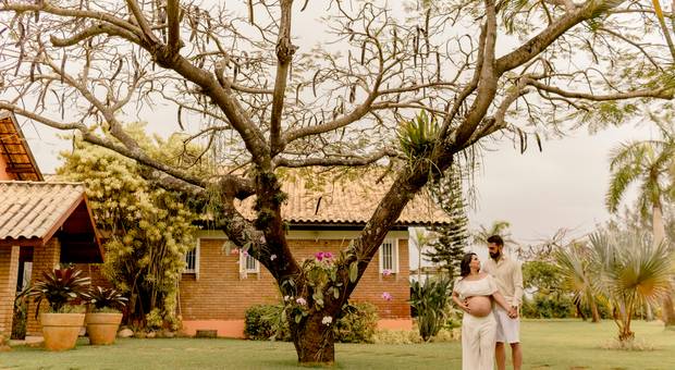 Gestante de Thaís + Jonas = Bênjamin