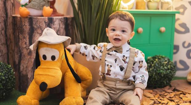 Ensaio Infantil de Nicolas Primeiro Aninho