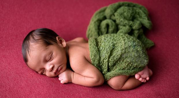 Newborn de O sonho do ensaio newborn realizado em nosso estúdio