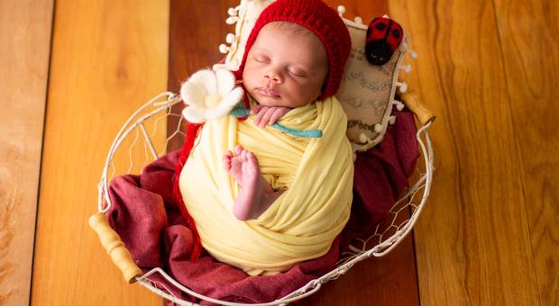 Newborn de PRIMEIRO ENSAIO DA PEQUENA  AISHA