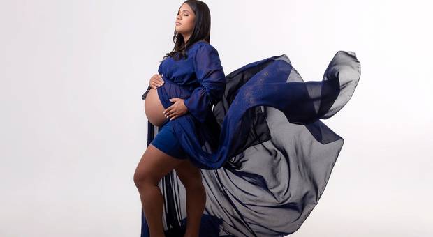 Gestante Estúdio de ENSAIO DA MAMÃE ANA PAULA