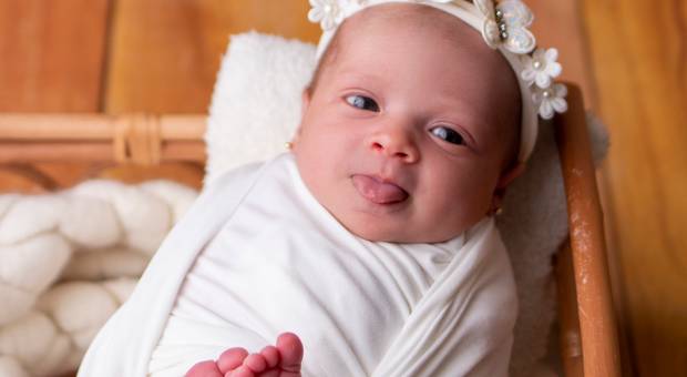 Newborn de PRIMEIRO ENSAIO DA PEQUENA MARIA