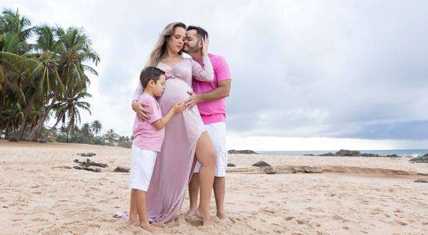 Gestante Externo de ENSAIO EXTERNO COM MAMÃE FERNANDA